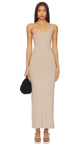 ACACIA Imani Maxi Dress in Tan