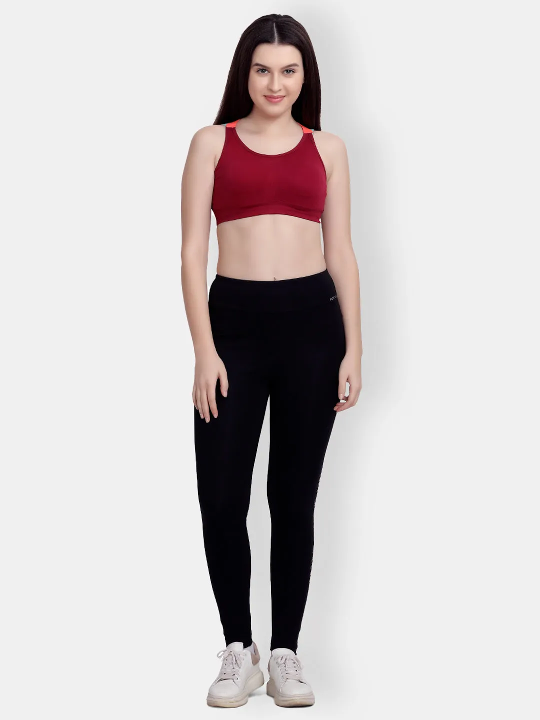 Black Cotton Blend Active Track Pant