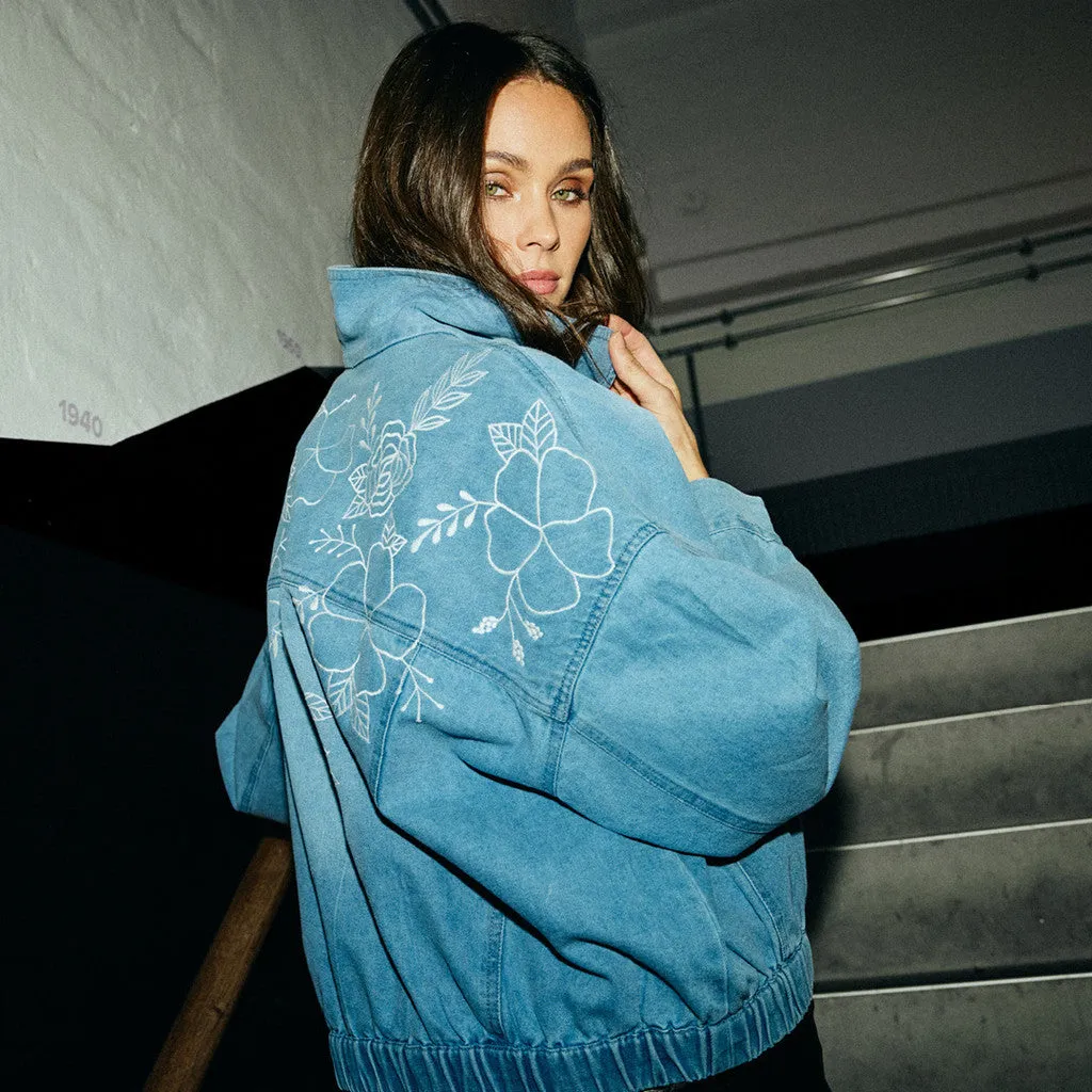 Clarie denim jacket / 100236 - Blue