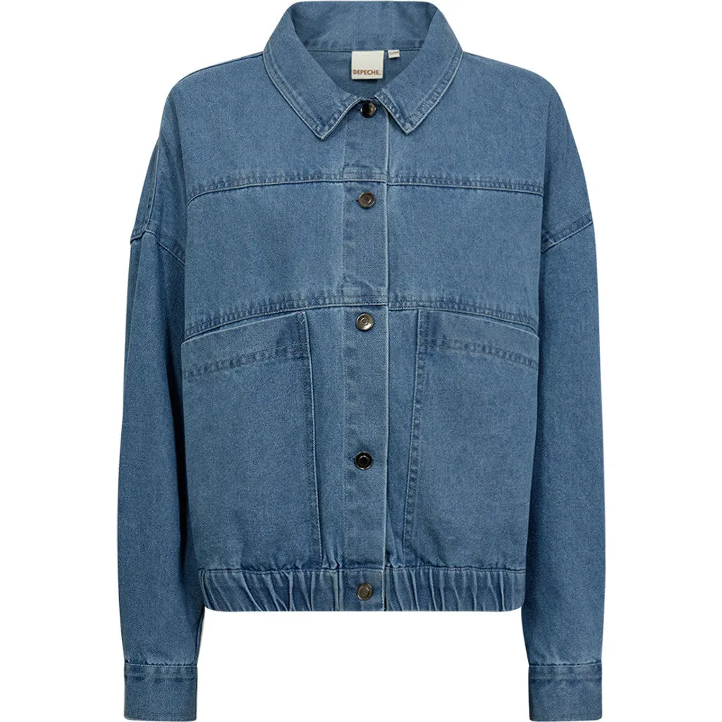 Clarie denim jacket / 100236 - Blue