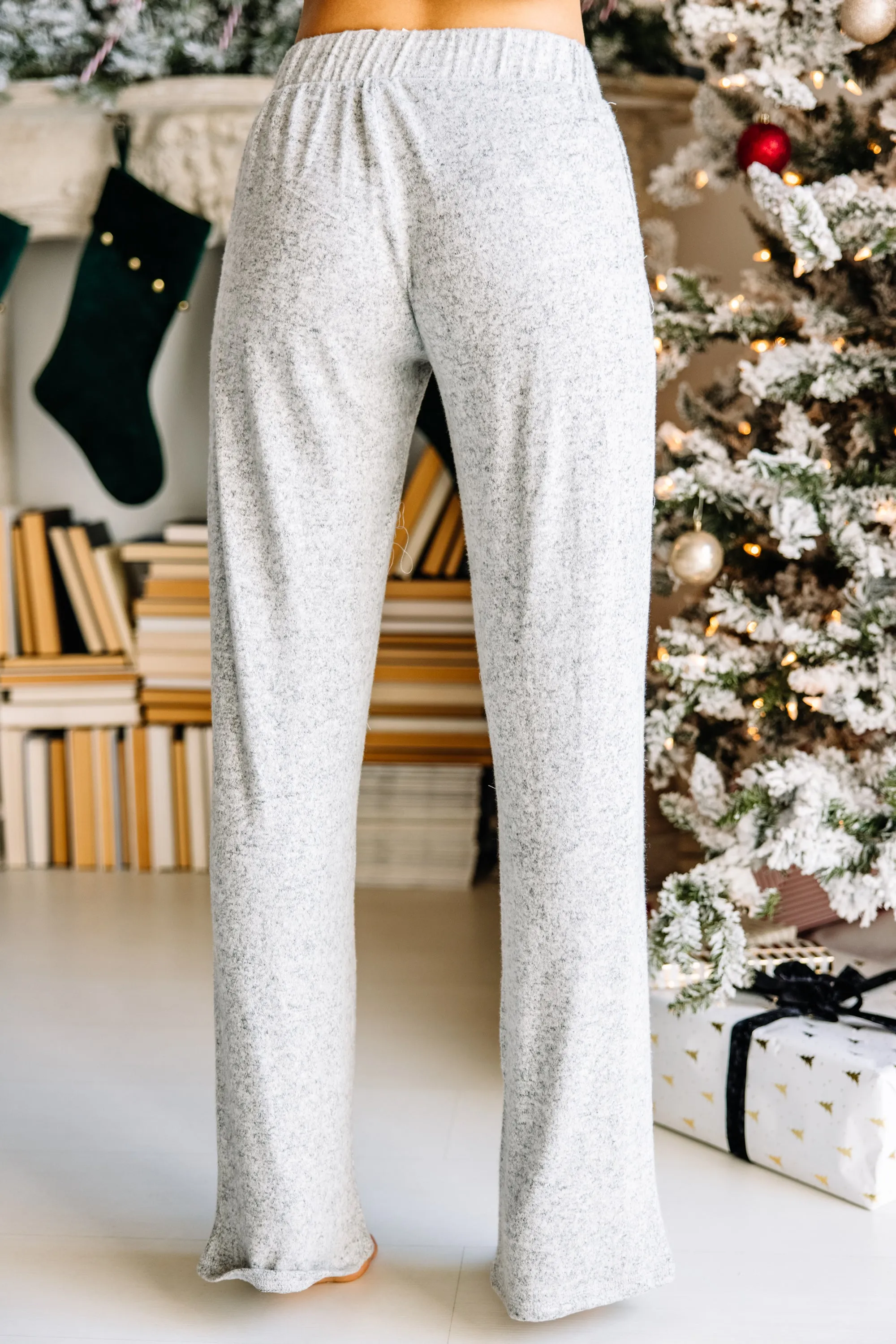 Cozy Up Heather Gray Lounge Pants