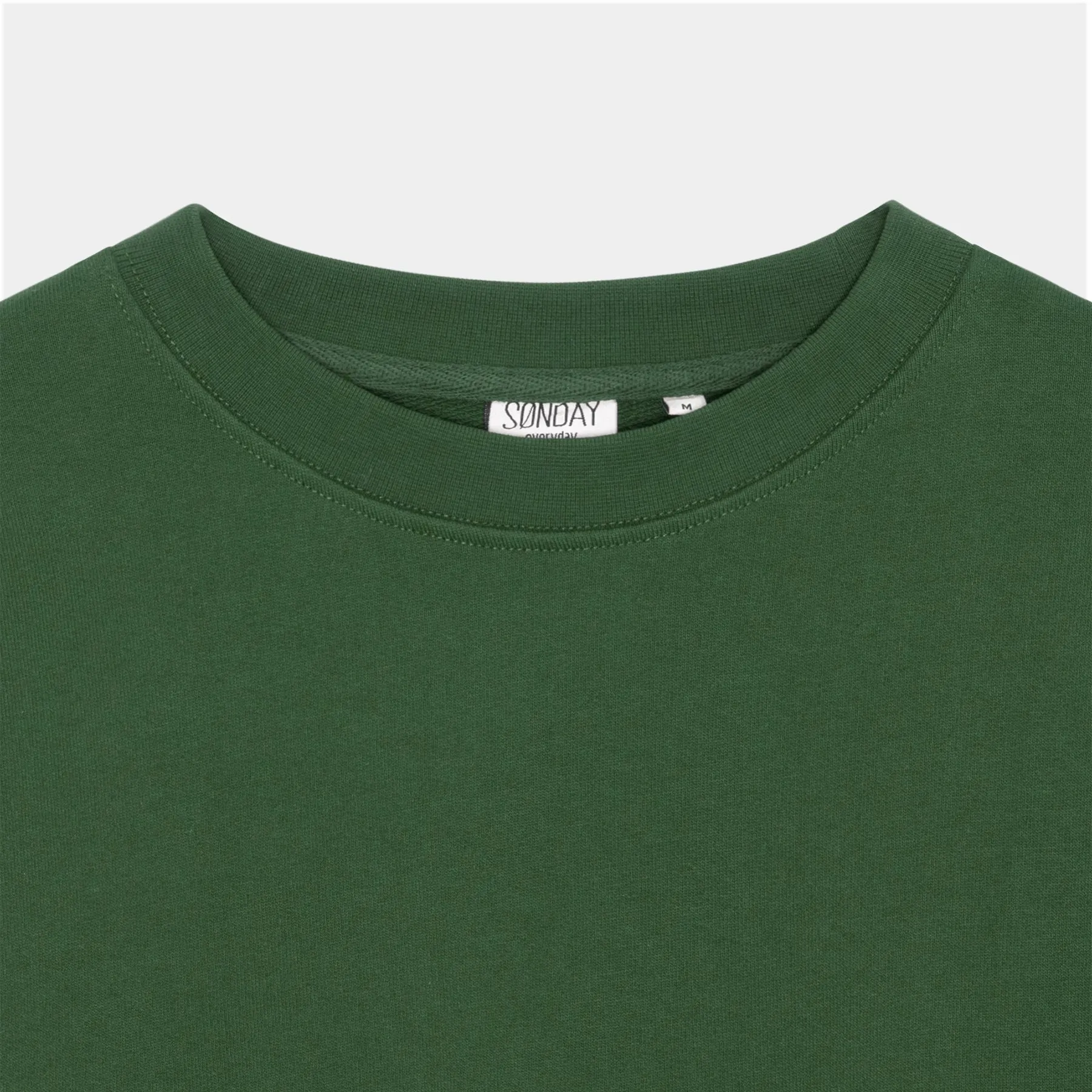 Crewneck dark green
