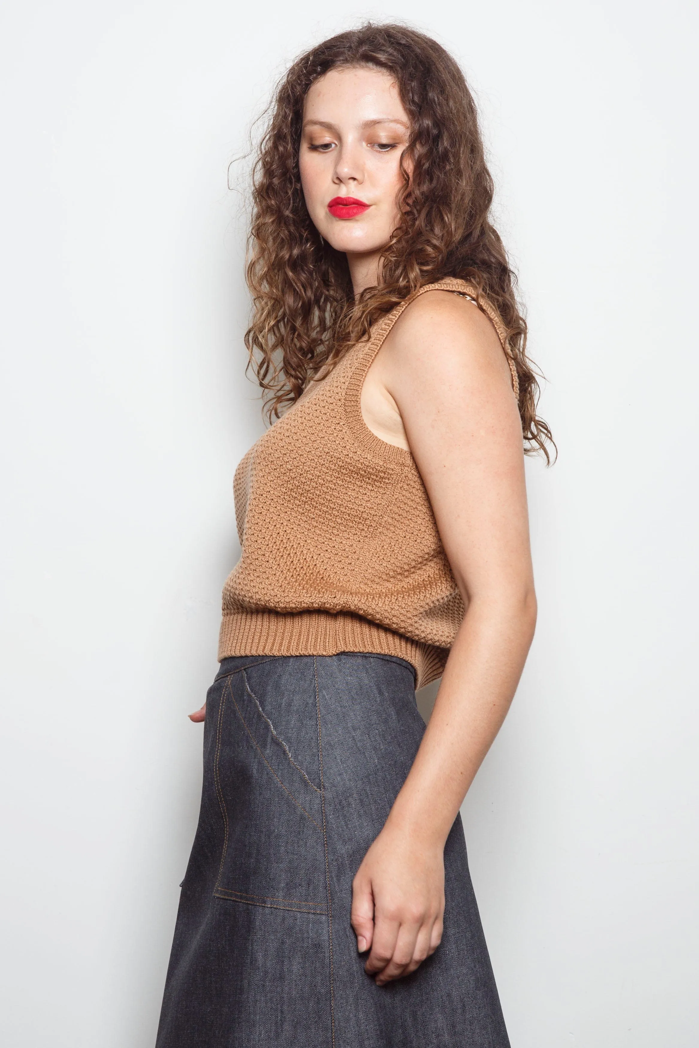 Dalston Sara Skirt Black Washed Denim