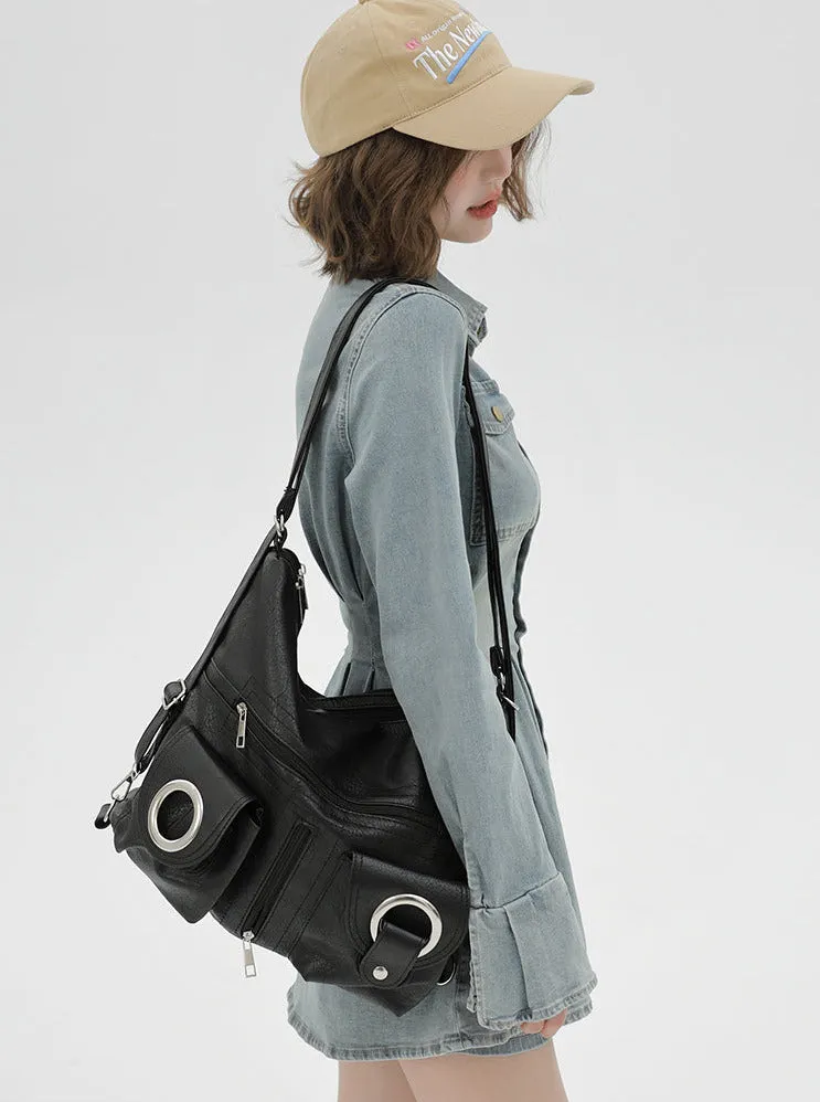 Dress American Retro Denim Suit