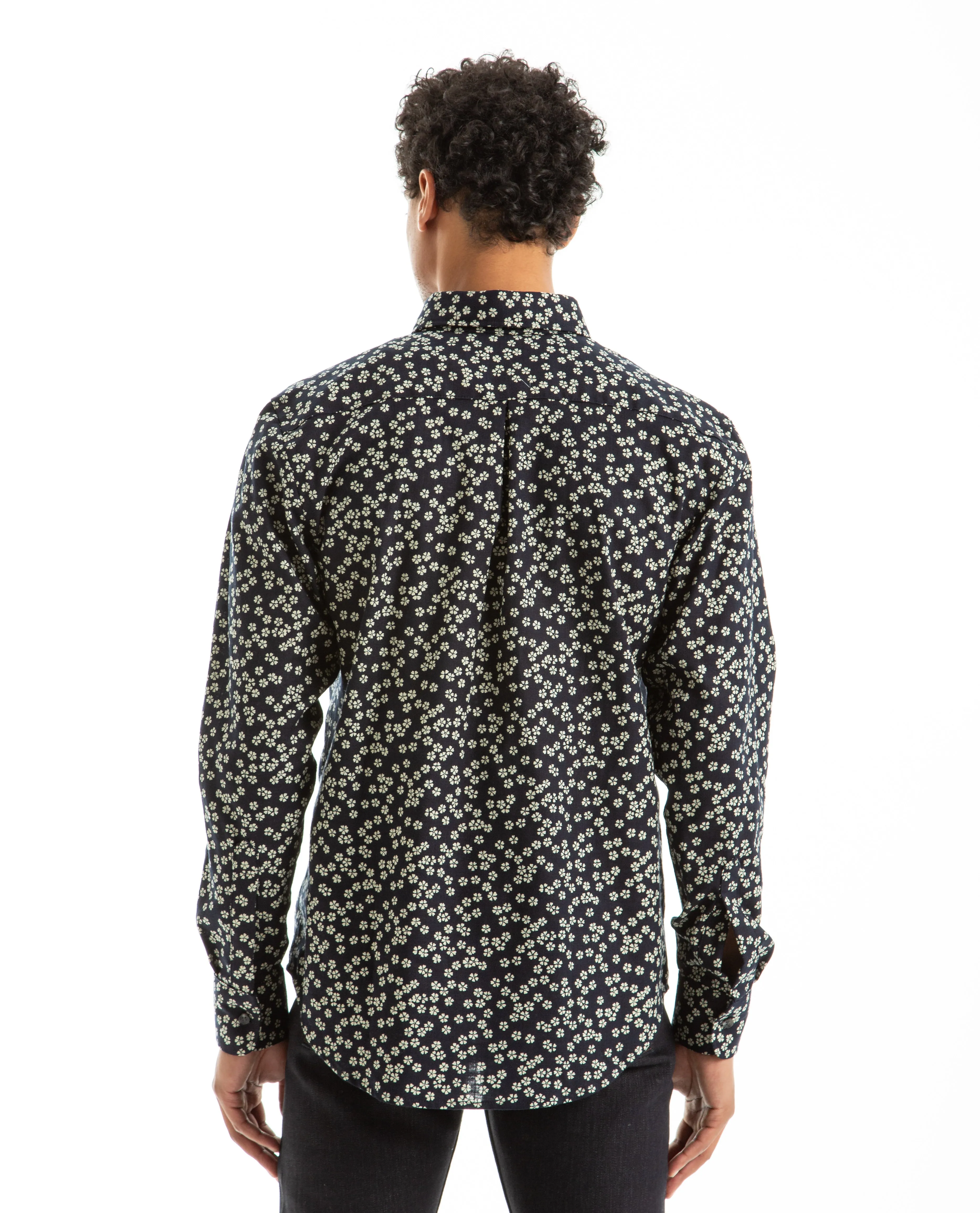 Easy Shirt Kimono Flowers