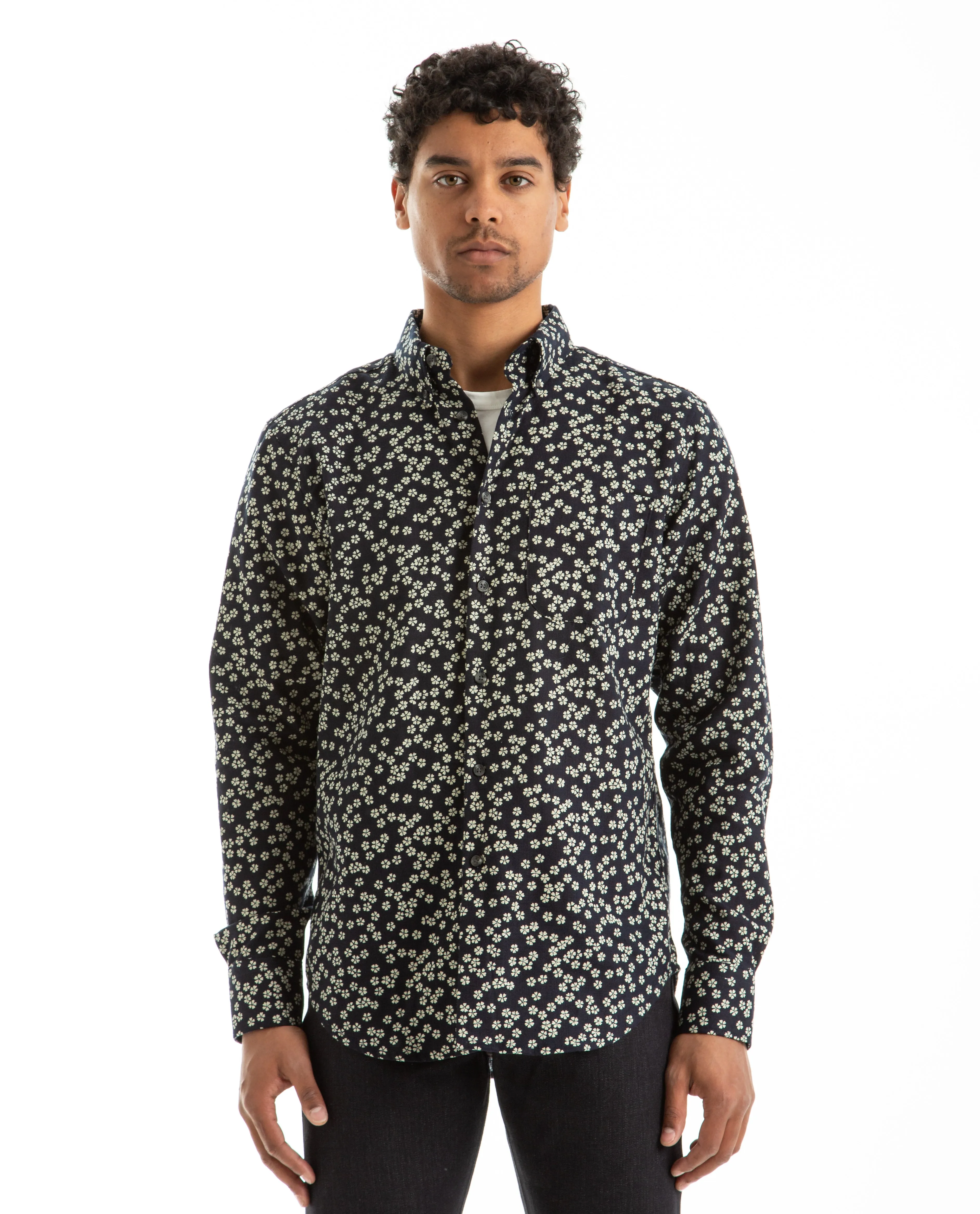 Easy Shirt Kimono Flowers