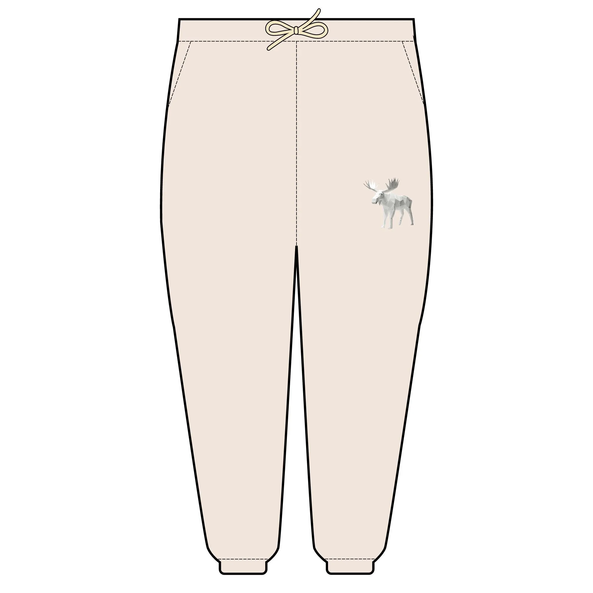 Elk Origami Sweatpants
