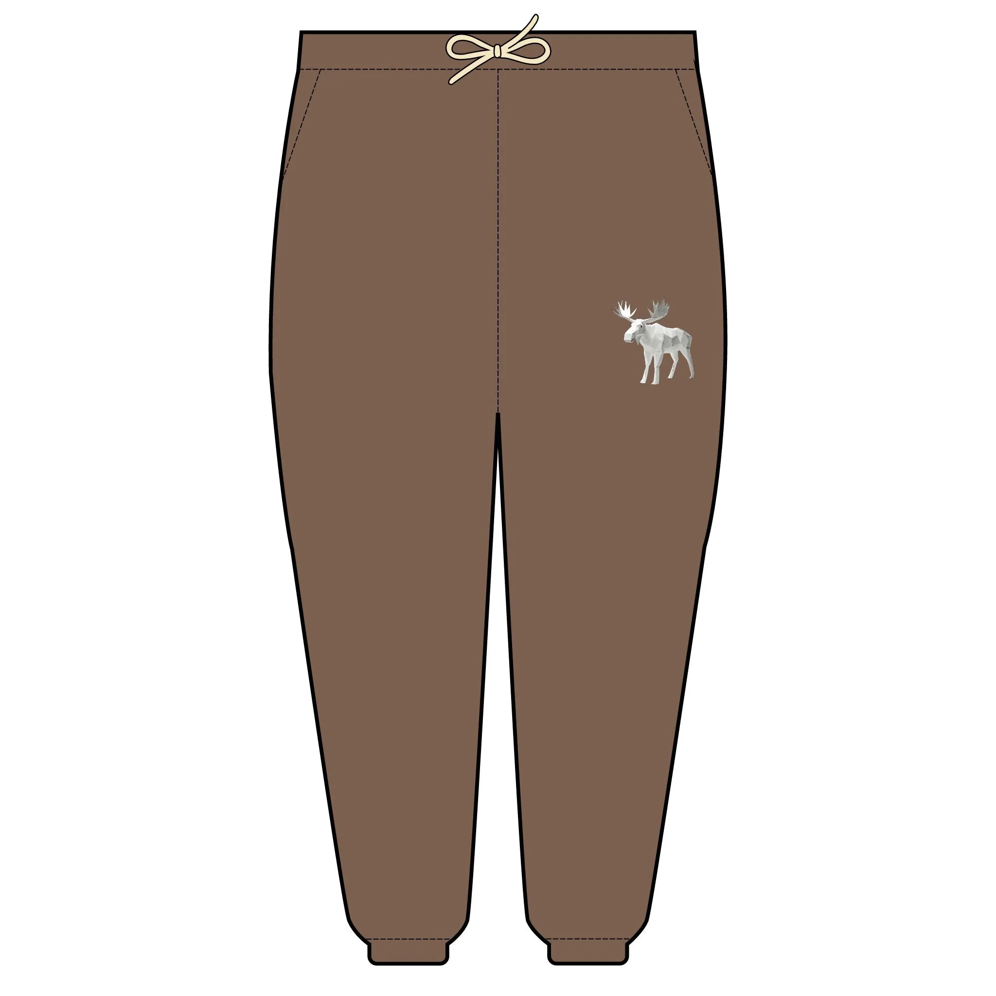 Elk Origami Sweatpants