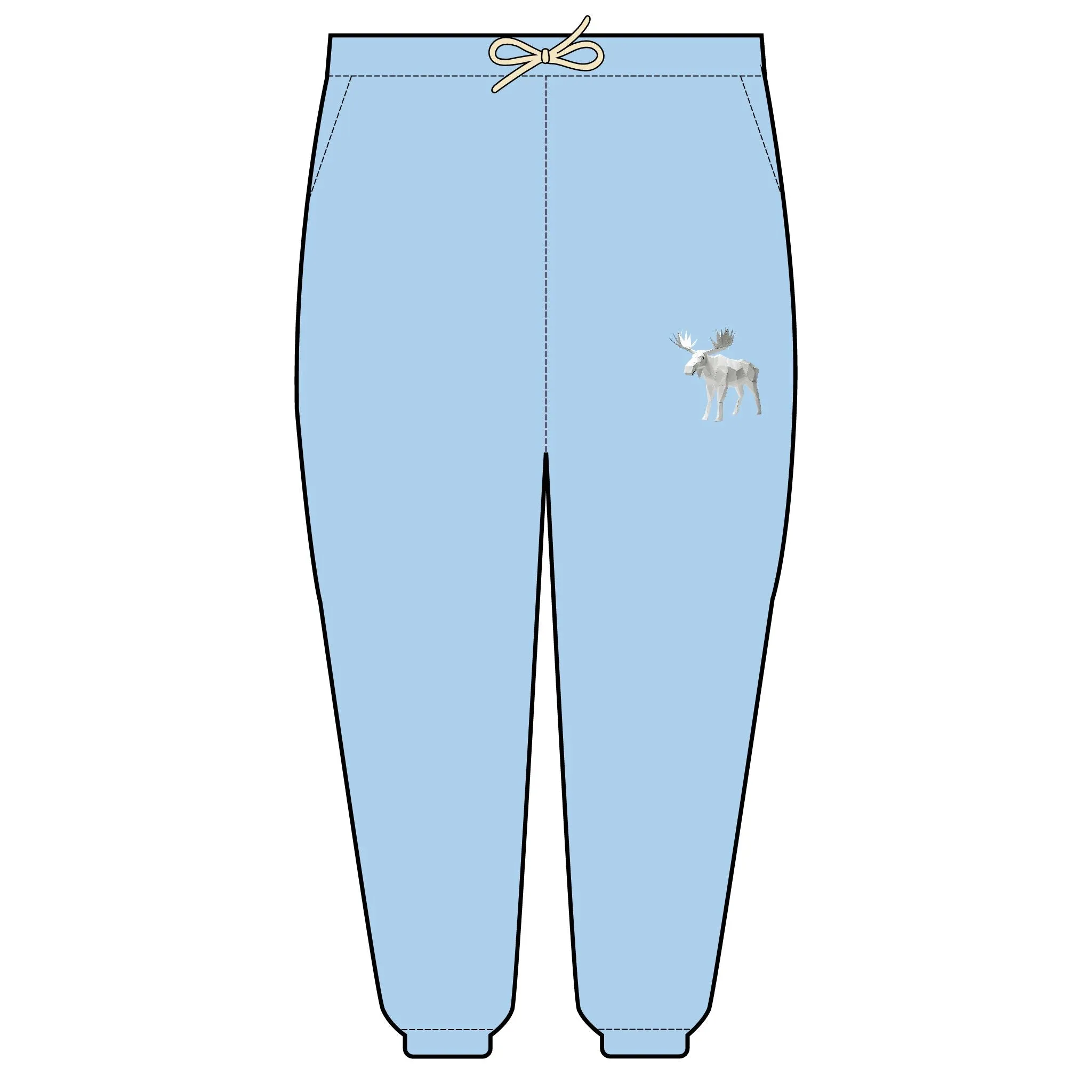 Elk Origami Sweatpants