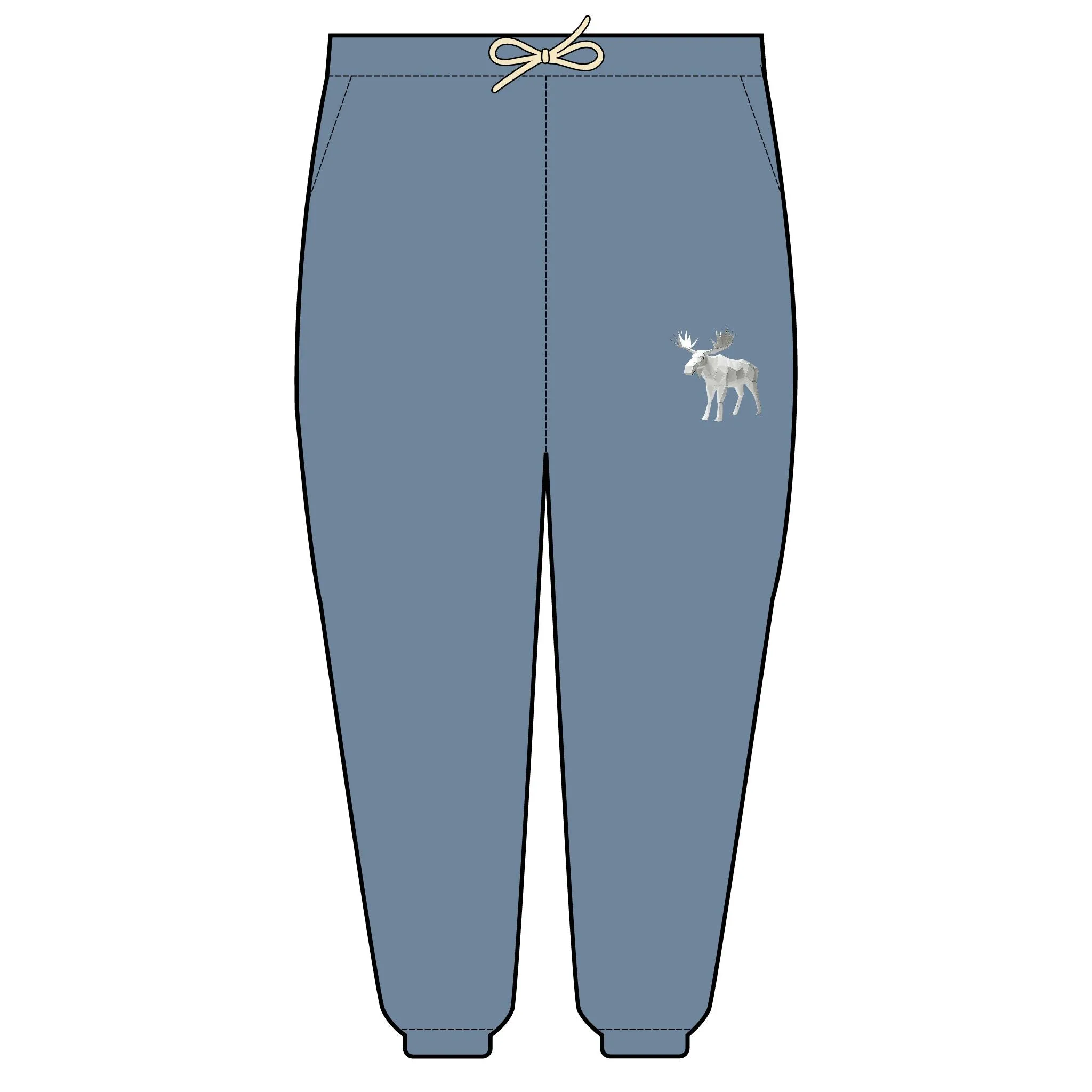 Elk Origami Sweatpants