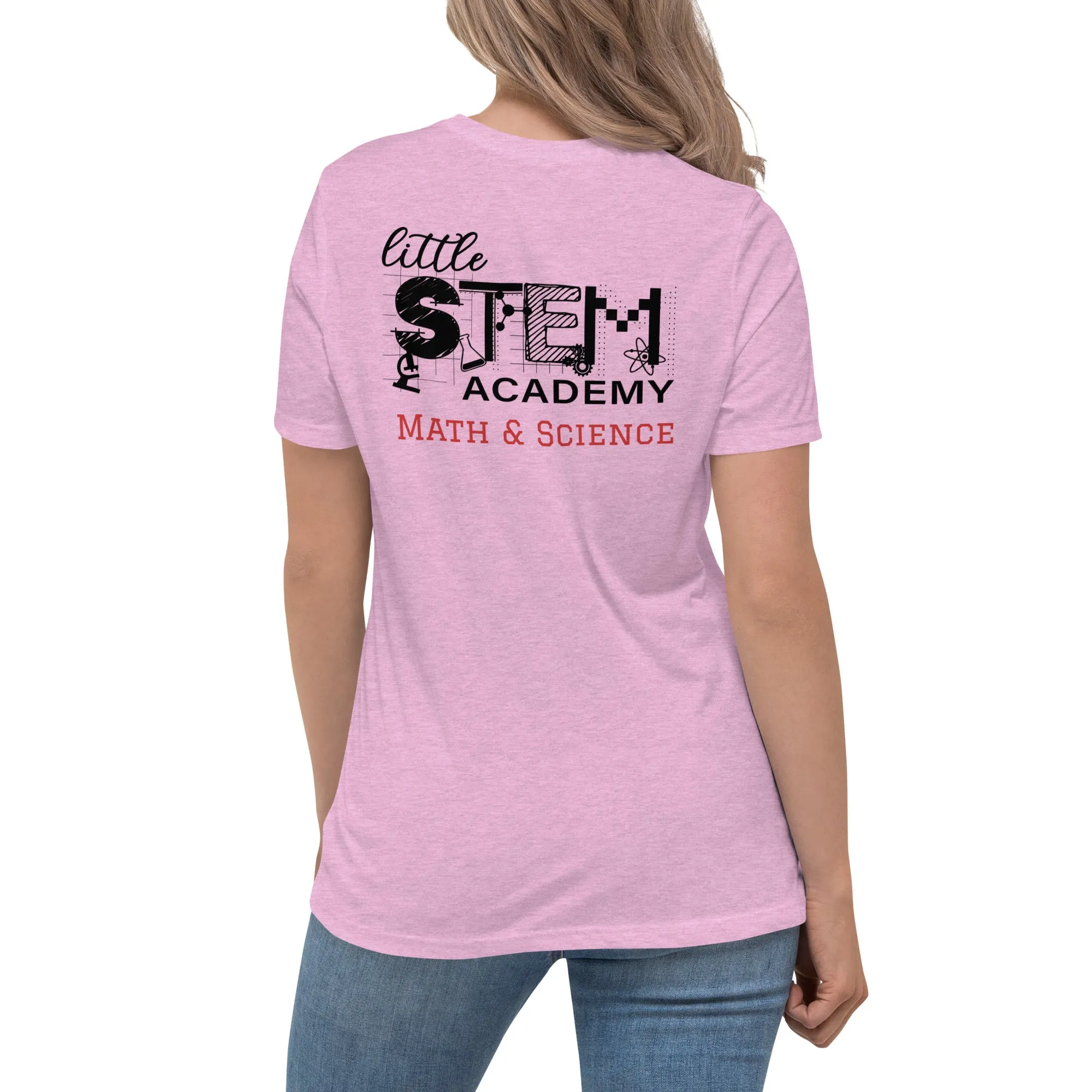 LITTLE STEM ACADEMY Women's Relaxed T-Shirt