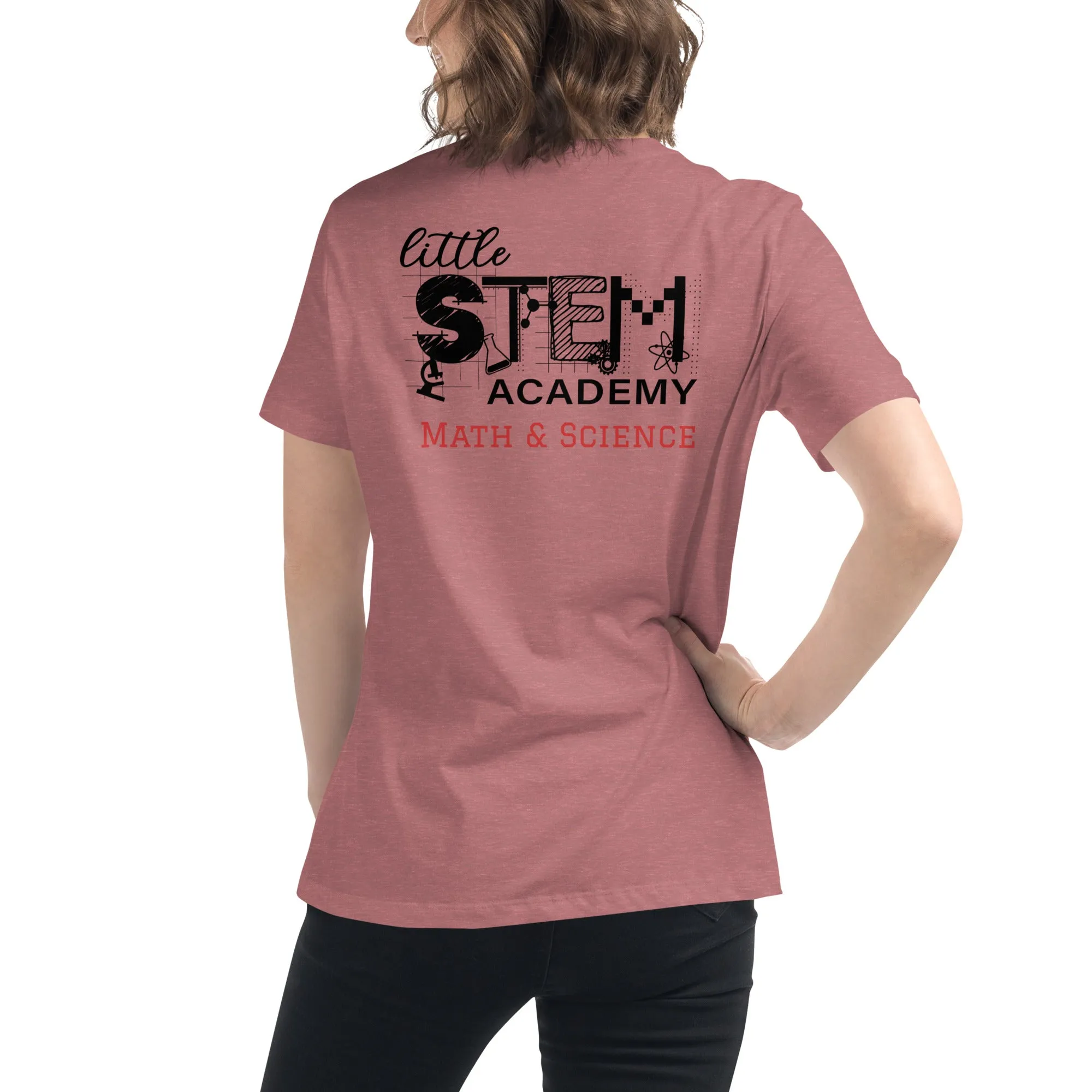 LITTLE STEM ACADEMY Women's Relaxed T-Shirt
