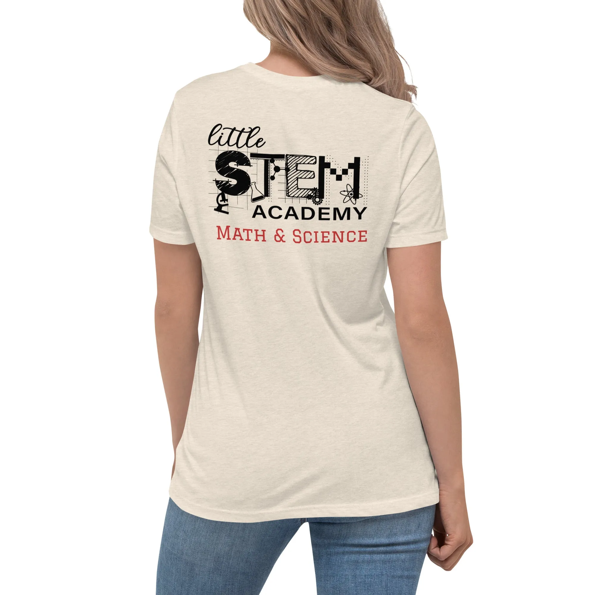LITTLE STEM ACADEMY Women's Relaxed T-Shirt