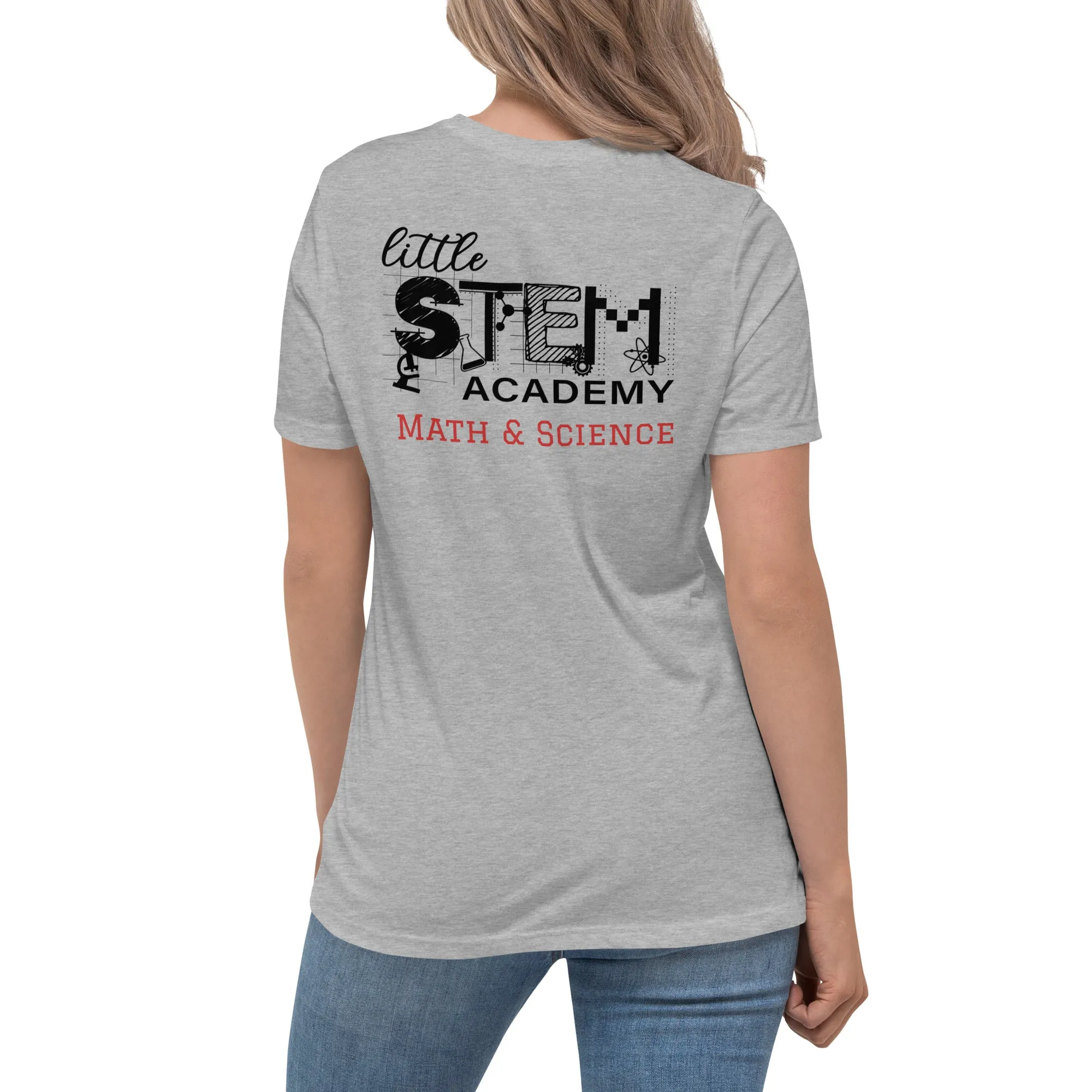 LITTLE STEM ACADEMY Women's Relaxed T-Shirt