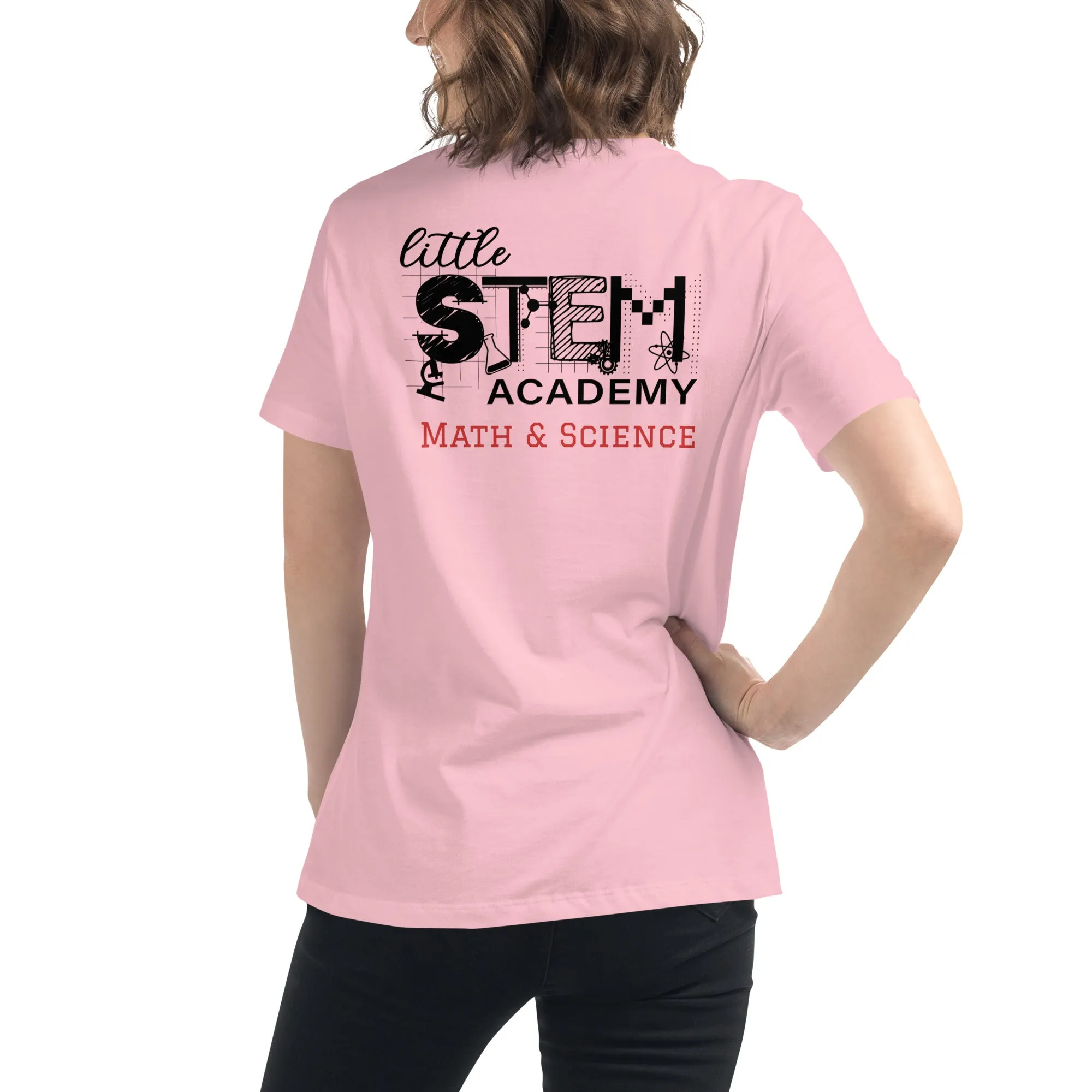 LITTLE STEM ACADEMY Women's Relaxed T-Shirt