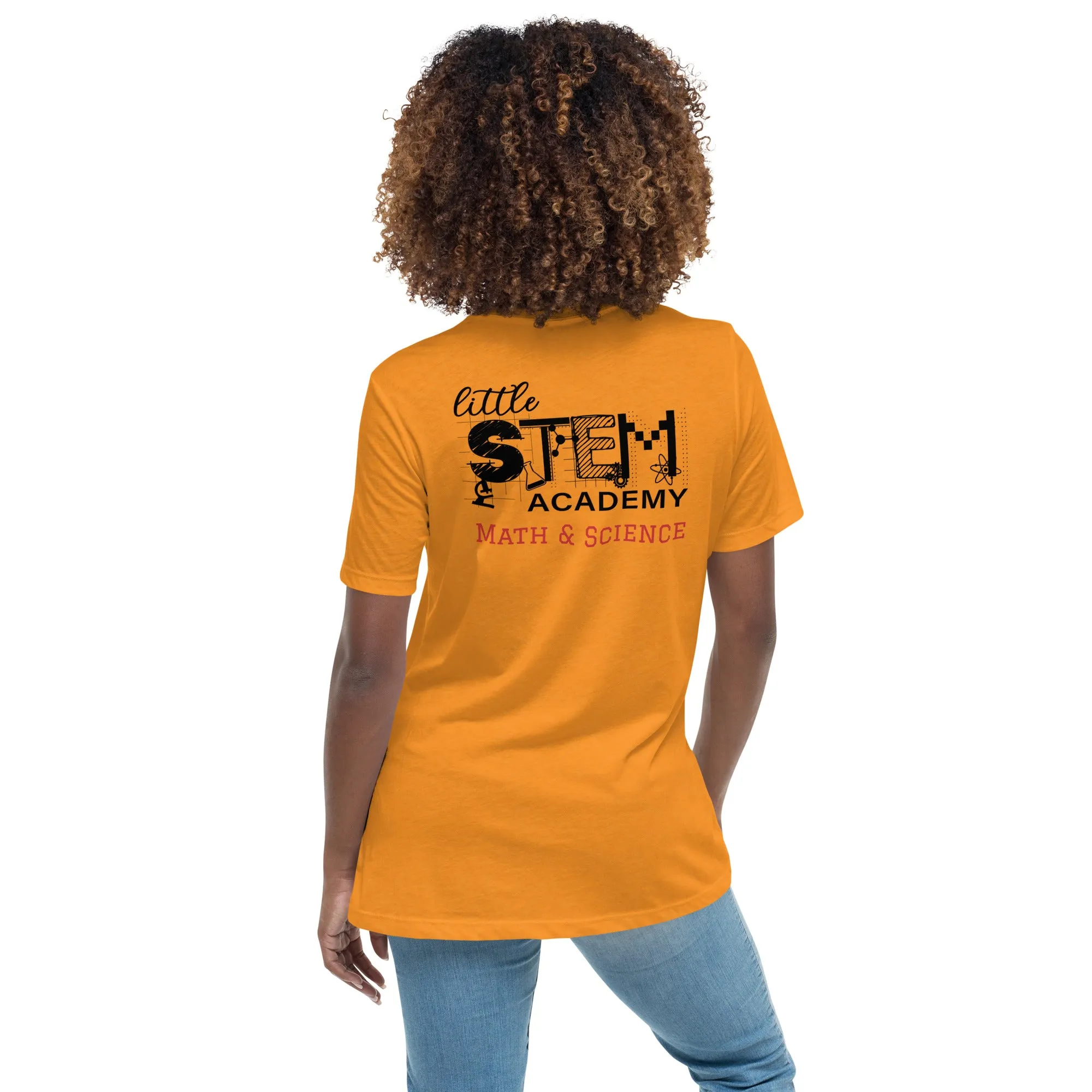 LITTLE STEM ACADEMY Women's Relaxed T-Shirt