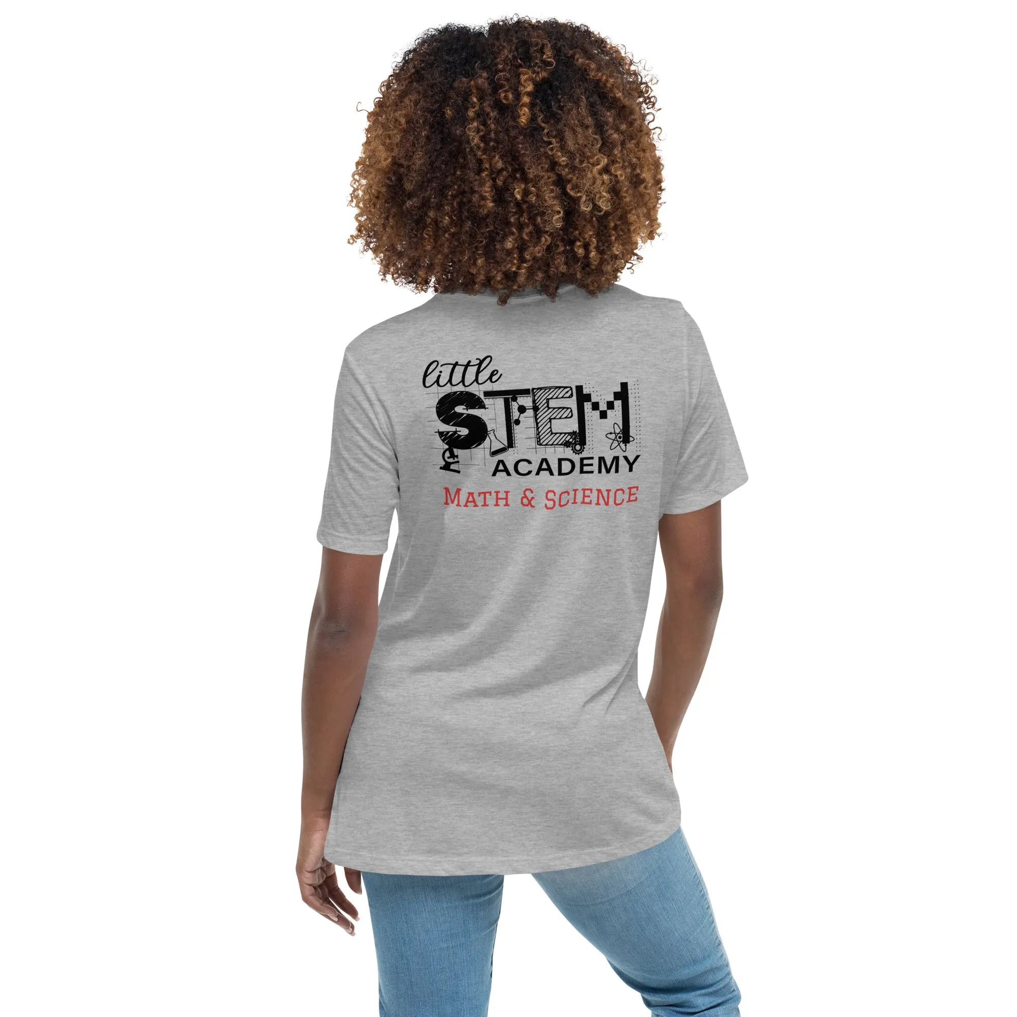 LITTLE STEM ACADEMY Women's Relaxed T-Shirt