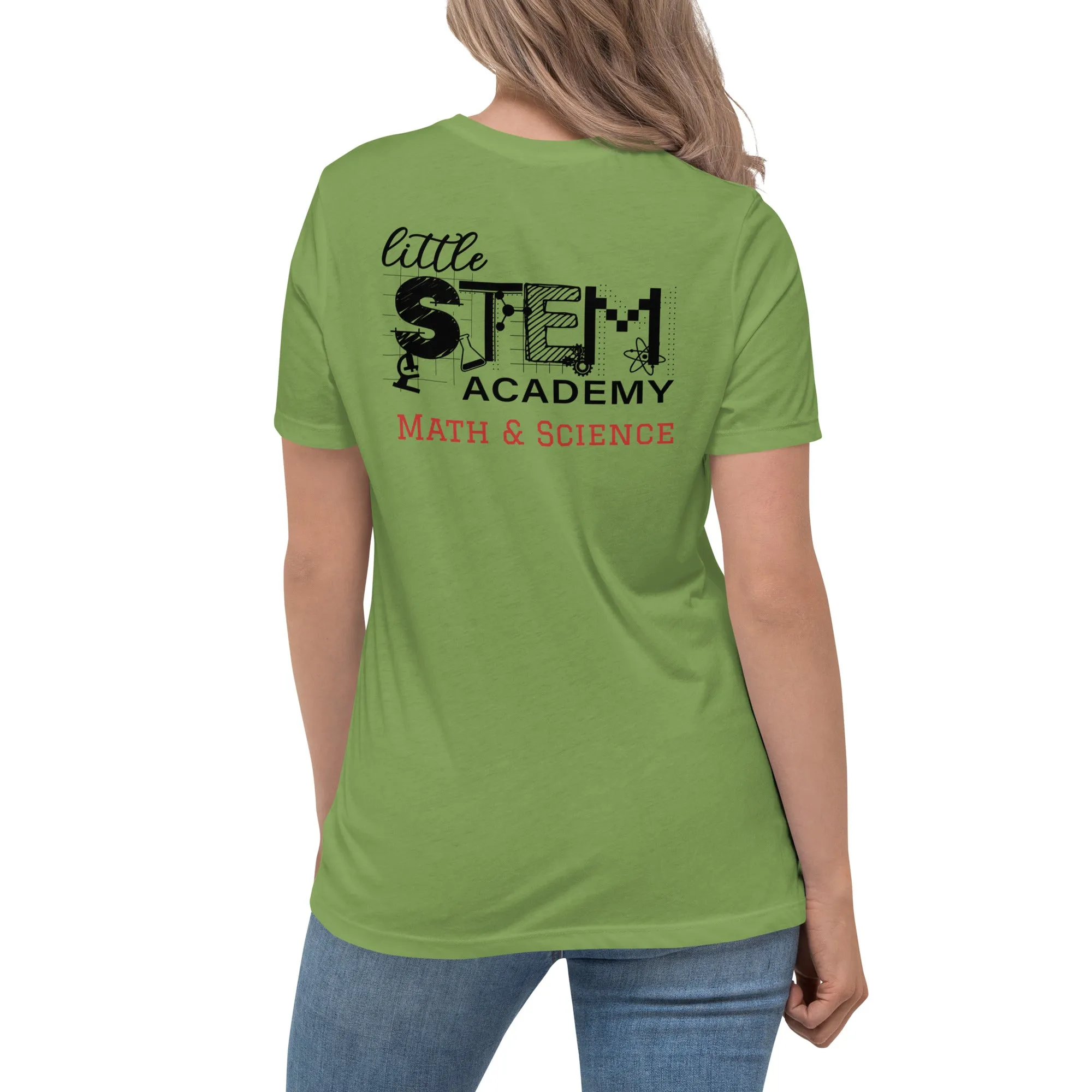 LITTLE STEM ACADEMY Women's Relaxed T-Shirt