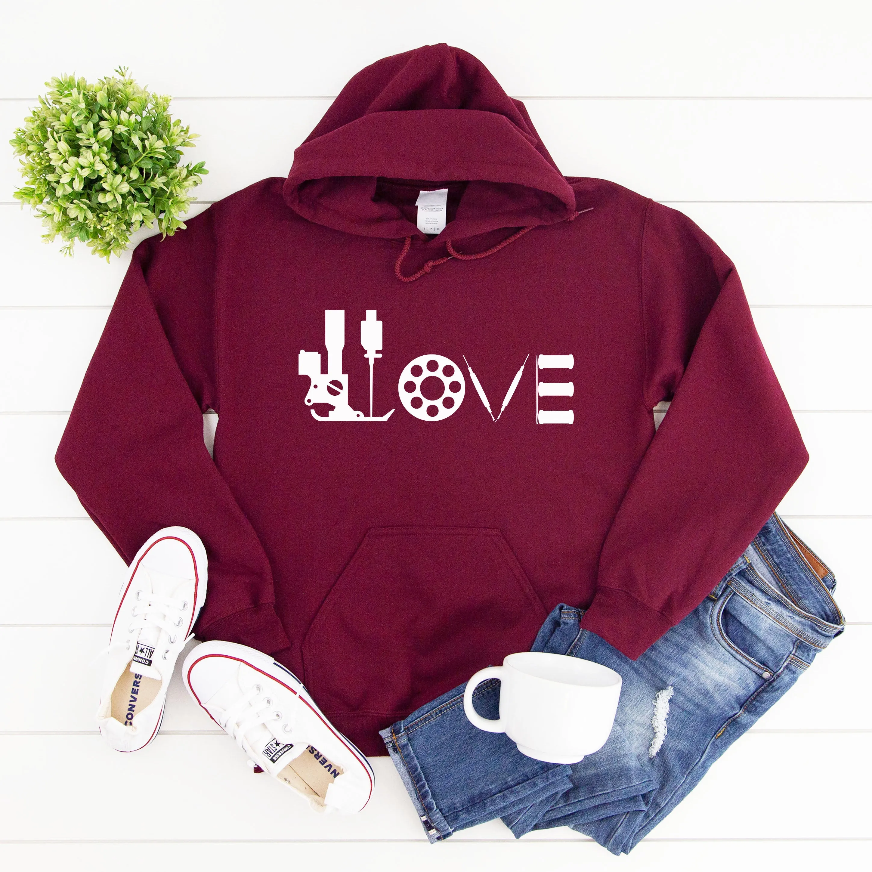 Love Sewing | Unisex Hoodie