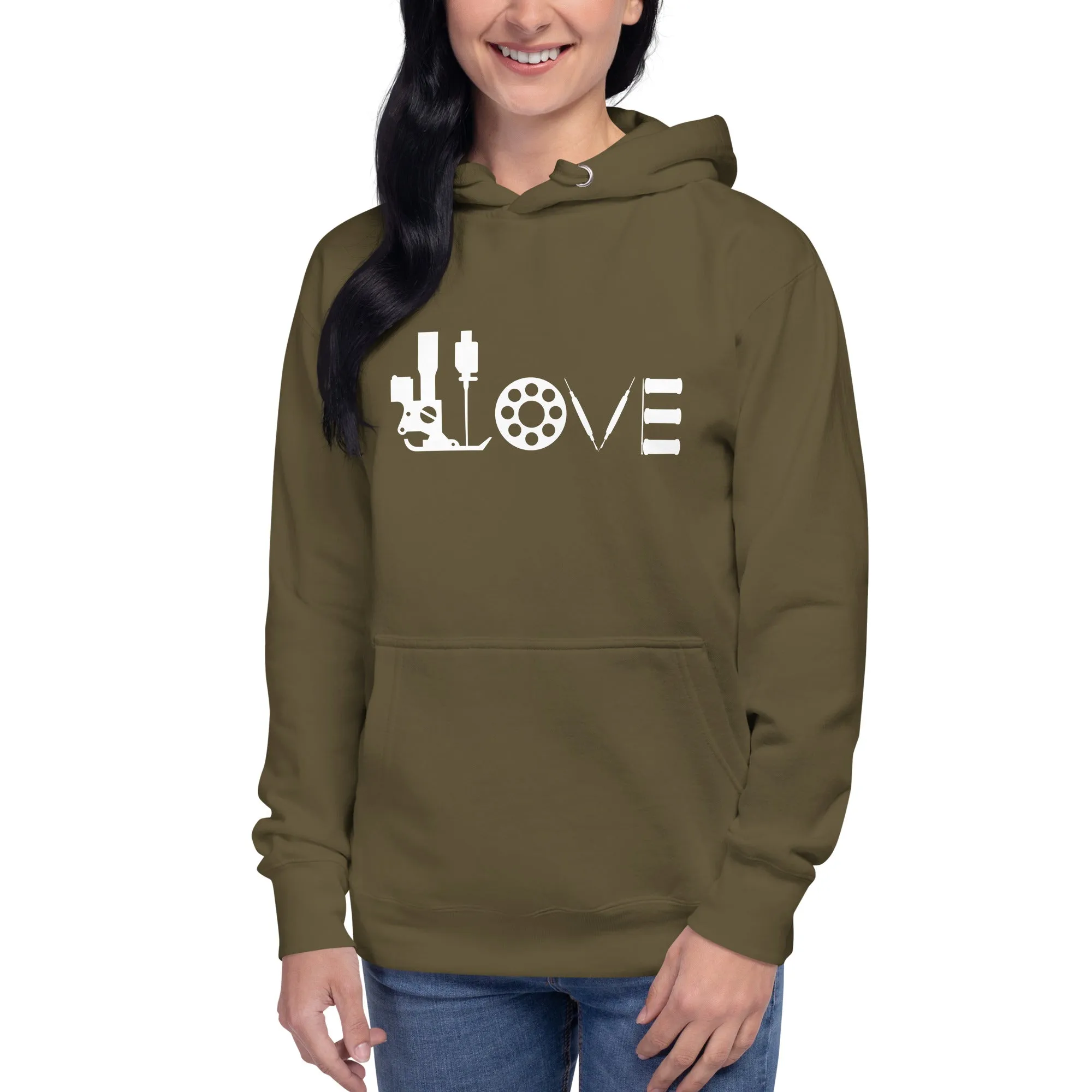 Love Sewing | Unisex Hoodie