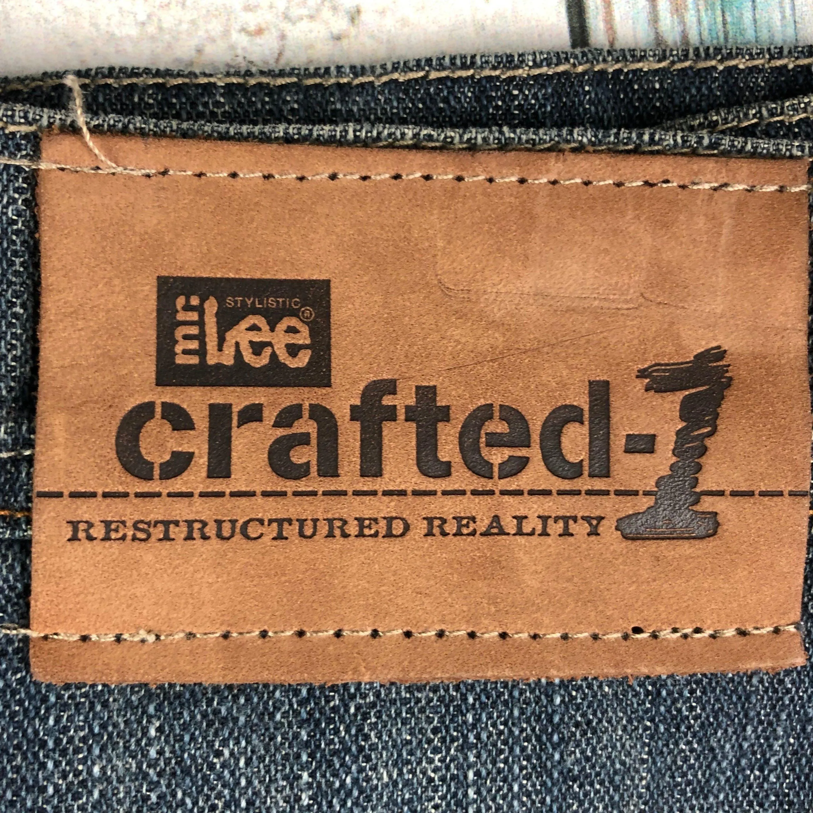 Mr. Lee Crafted 1 Easy Fit Blue Denim Jeans - Size 31