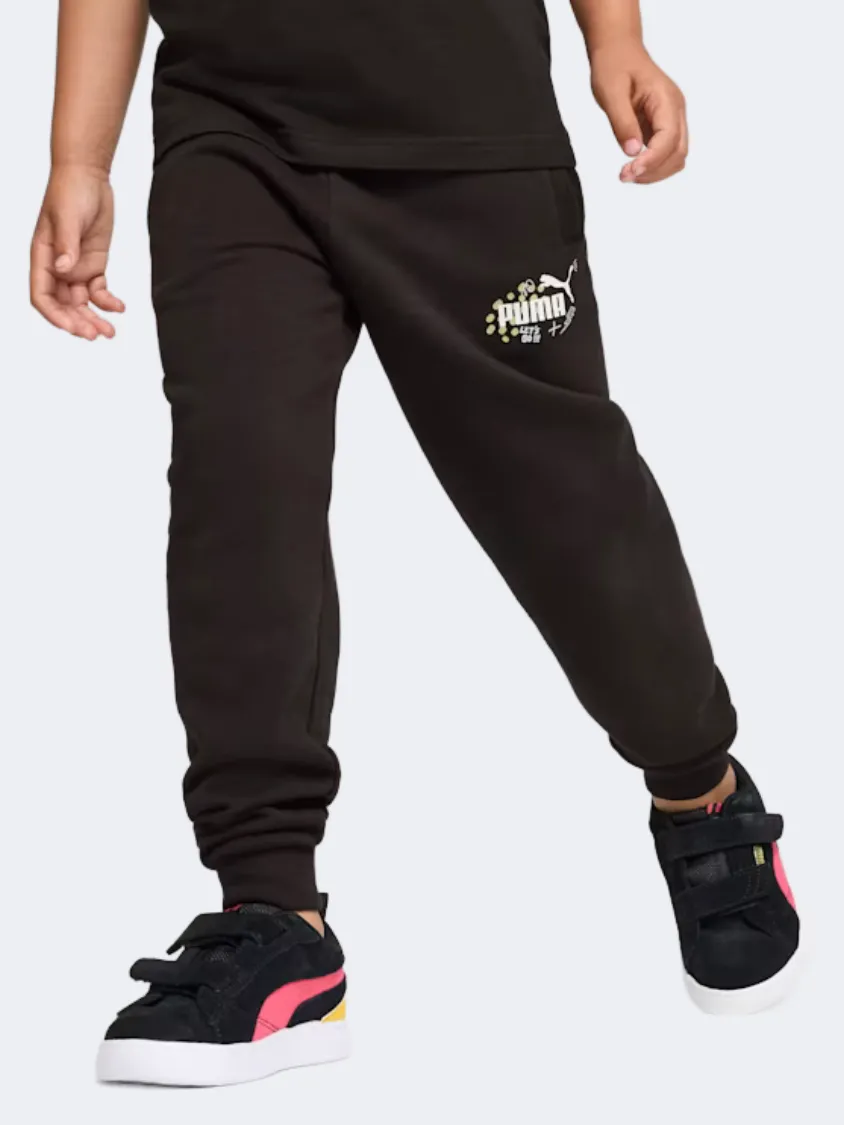 Puma Essentials Fc Boys Lifestyle Pant Black