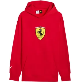 PUMA Scuderia Ferrari Race Big Shield Men's Hoodie - Rosso Corsa