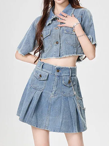 Retro Suit Denim American
