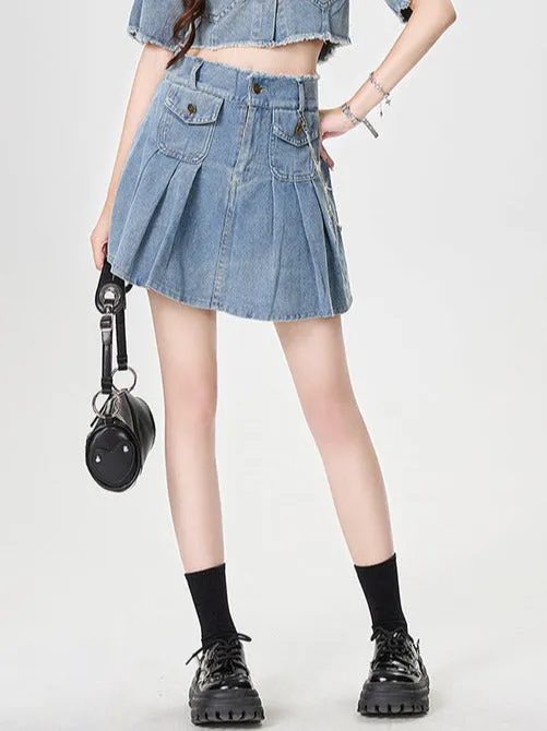 Retro Suit Denim American