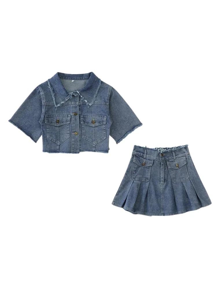 Retro Suit Denim American