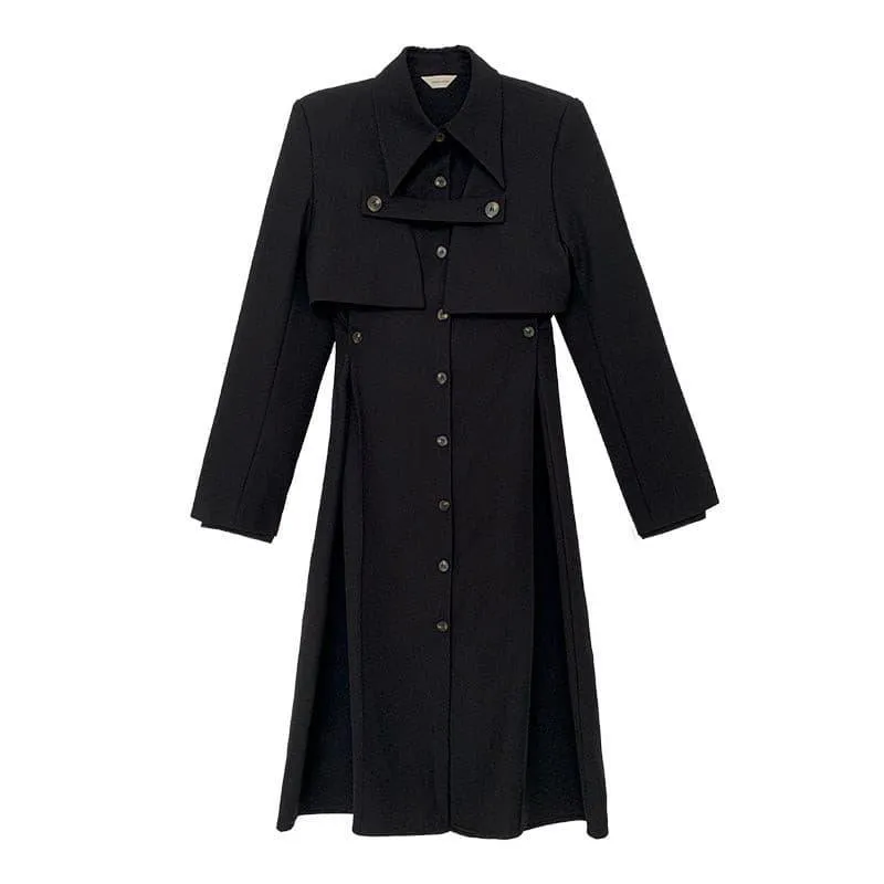 Shawl two-piece suit dress