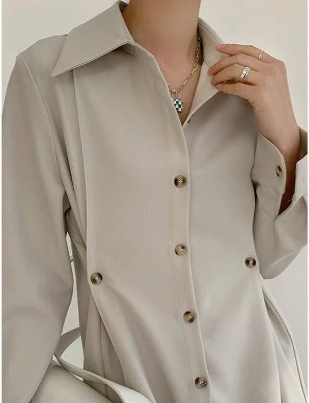 Shawl two-piece suit dress