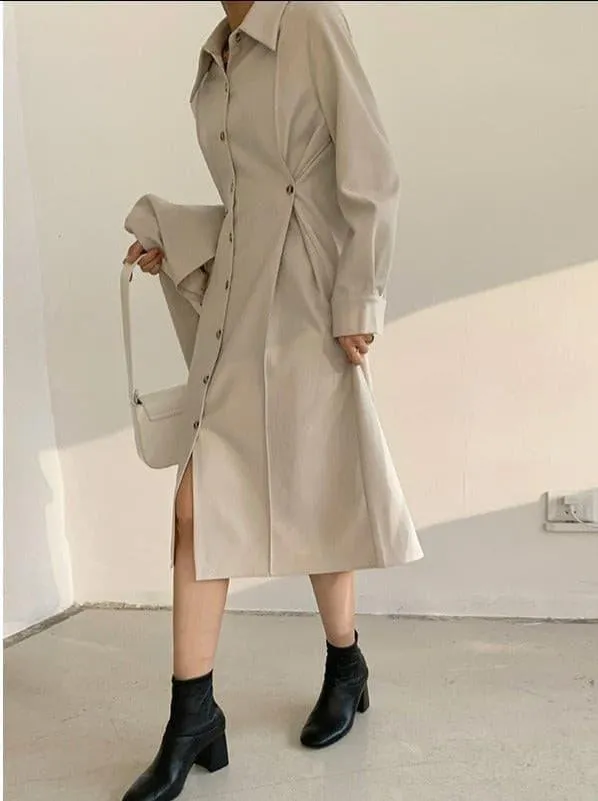 Shawl two-piece suit dress