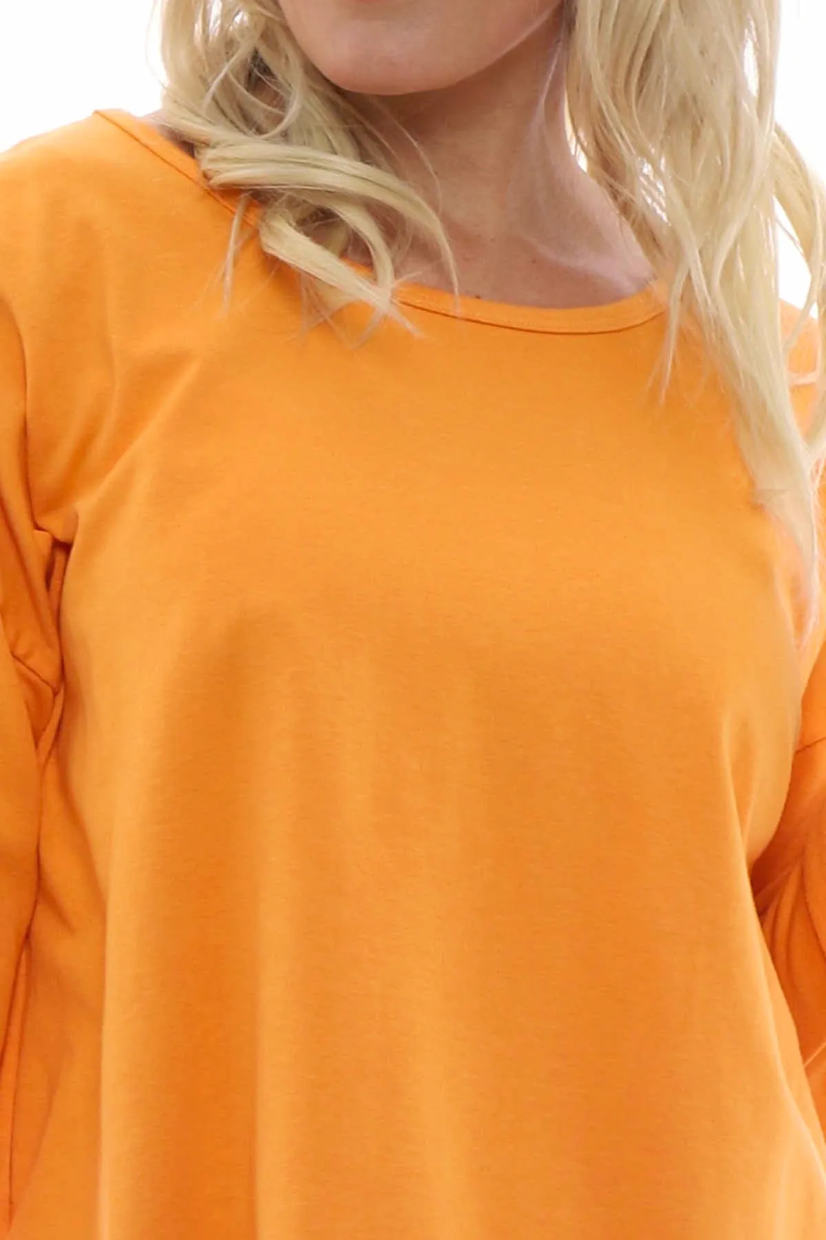 Sports Sweat Top Tangerine