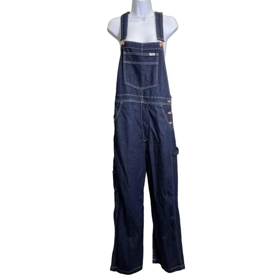 Urban Outfitters Wrangler Casey Jones Denim Dungarees Overalls Size M New