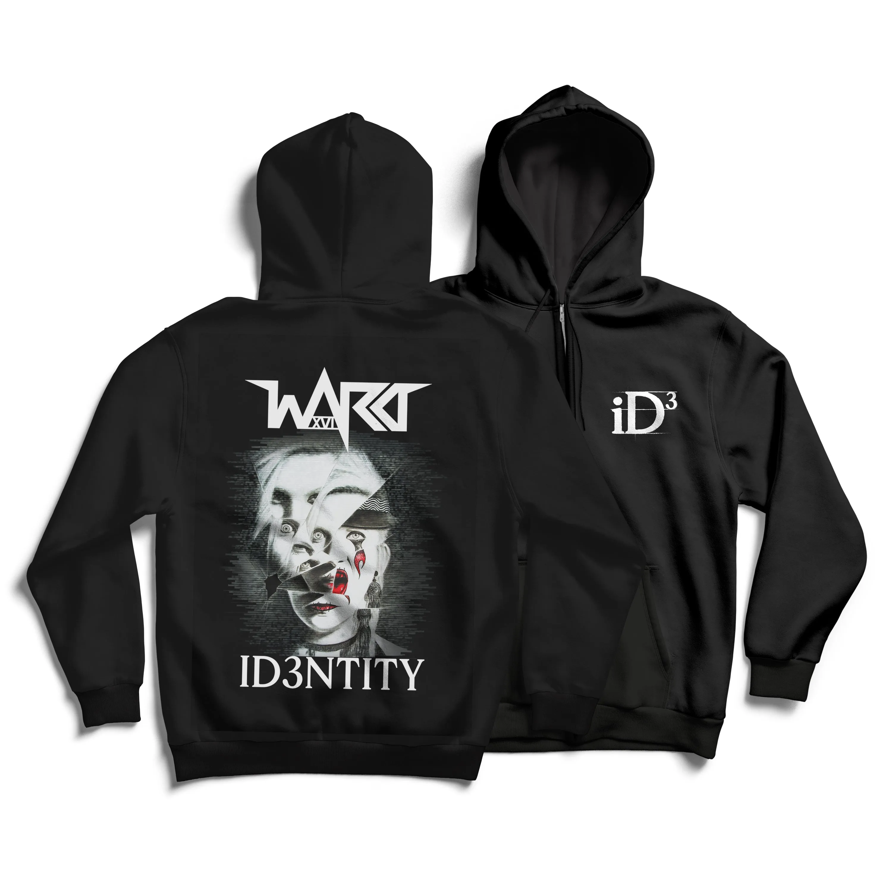 Ward XVI "ID3NTITY" Zip Hoodie - PRE-ORDER