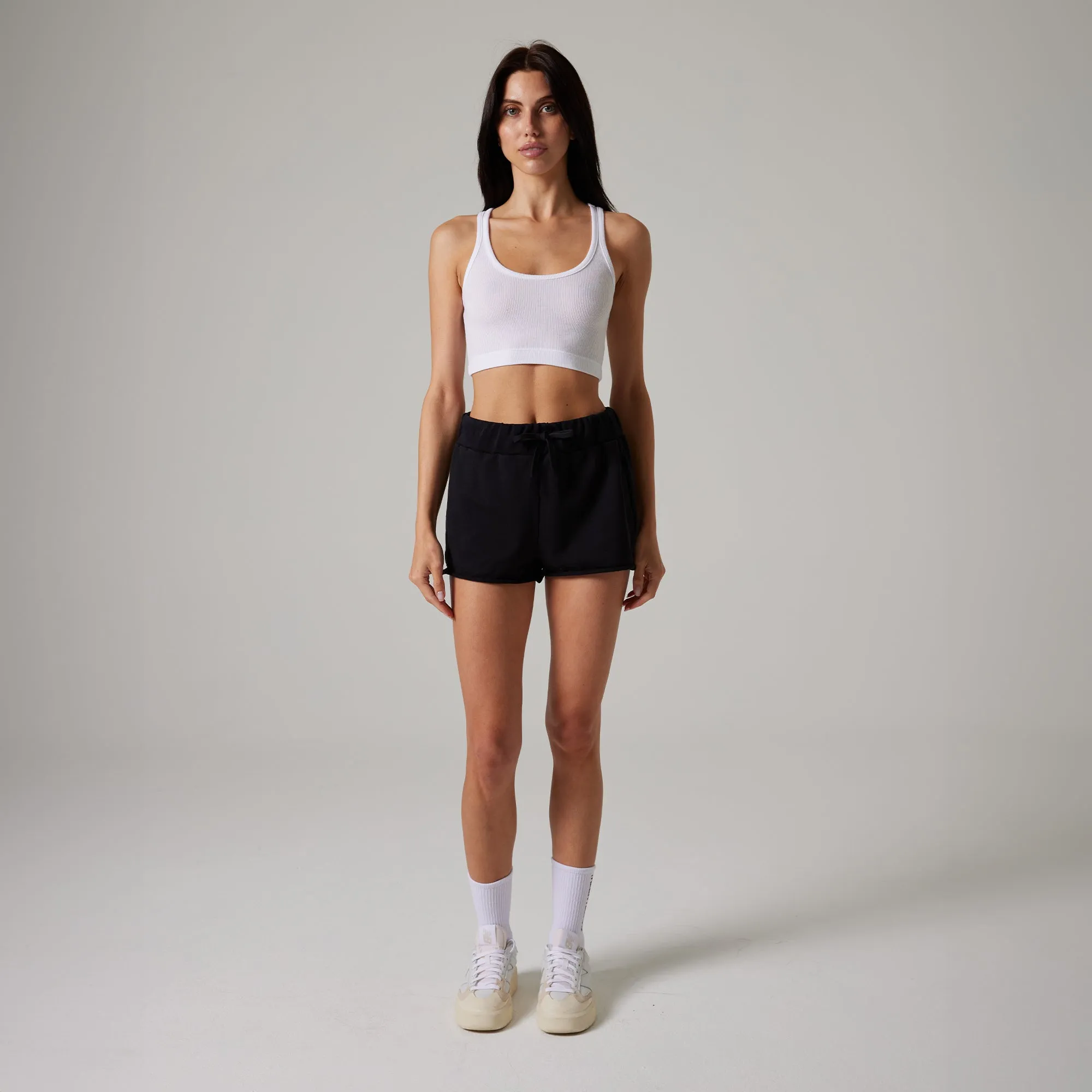 WOMENS RAW EDGE LIGHTWEIGHT SHORTS