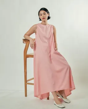 Yvonne Sleeveless A-Line Cotton Maxi Dress